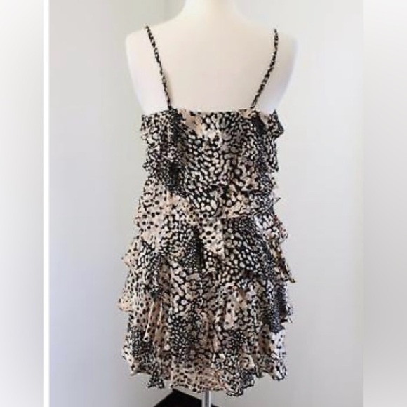 Rachael Zoe Spaghetti strap ruffle dress size 4 - Picture 2 of 11